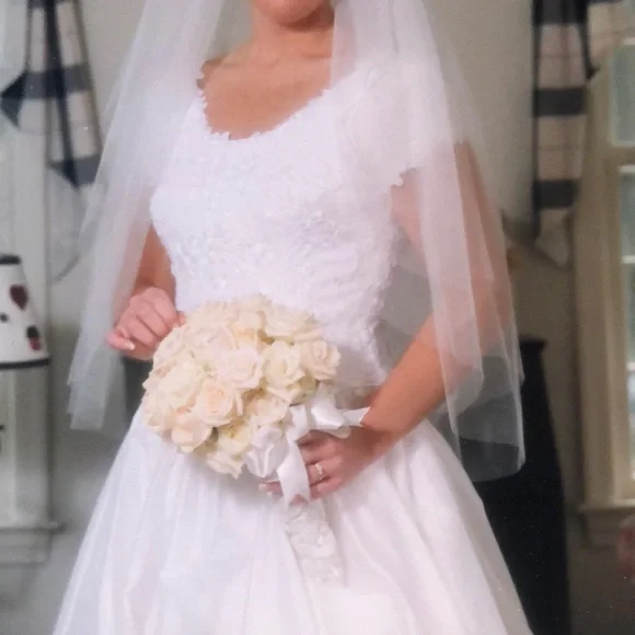 Dresses House Of Bianchi Shantung Wedding Gown Poshmark